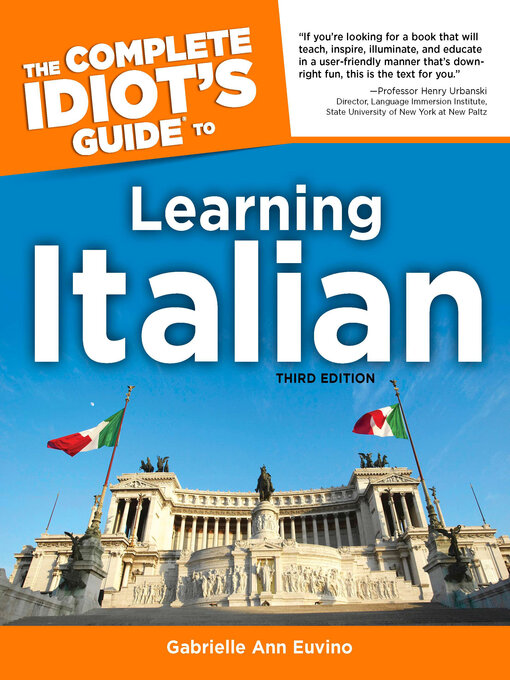 Title details for The Complete Idiot's Guide to Learning Italian by Gabrielle Euvino - Available